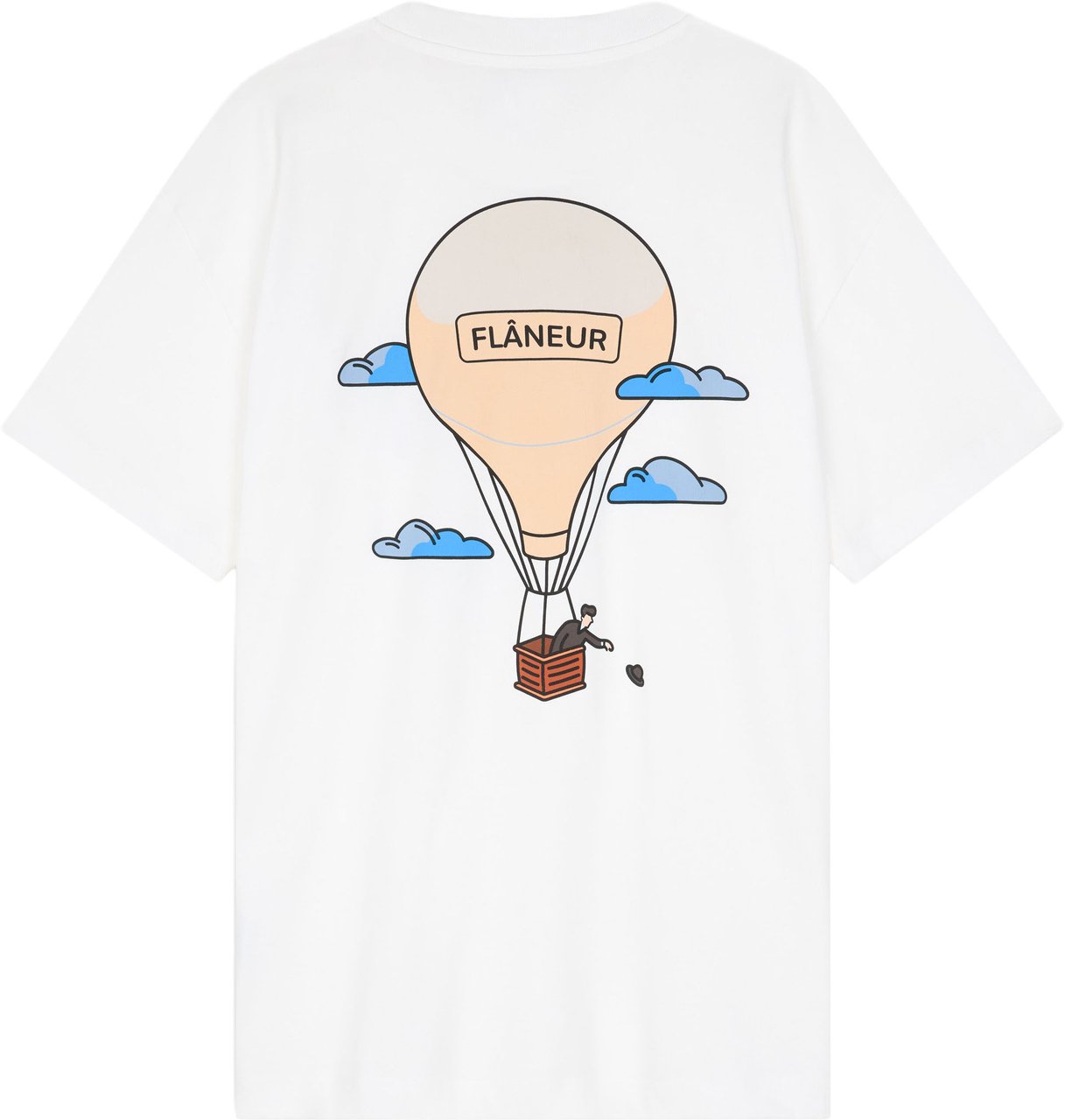 FLÂNEUR Aéronautique T-Shirt | White Wit
