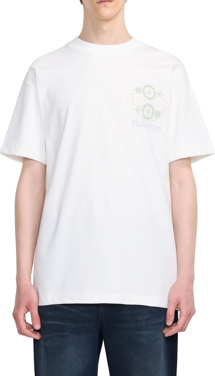 FLÂNEUR Speaker T-Shirt | White Wit