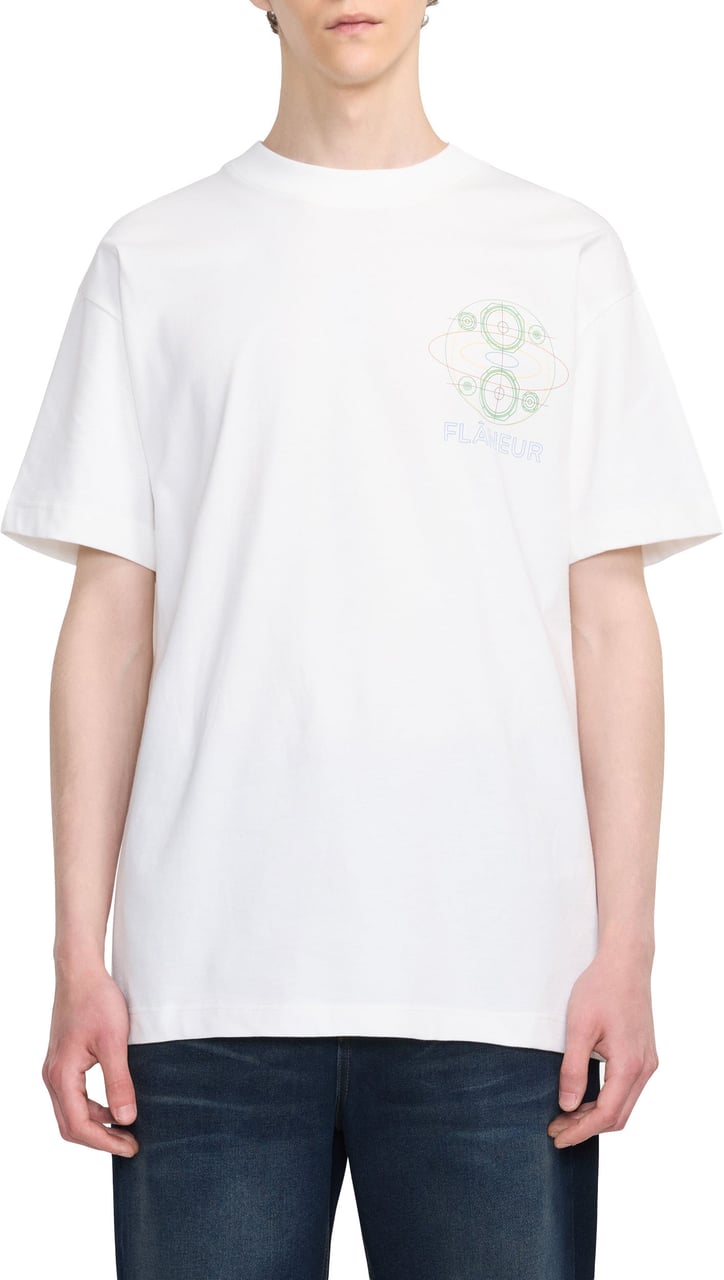 FLÂNEUR Speaker T-Shirt | White Wit