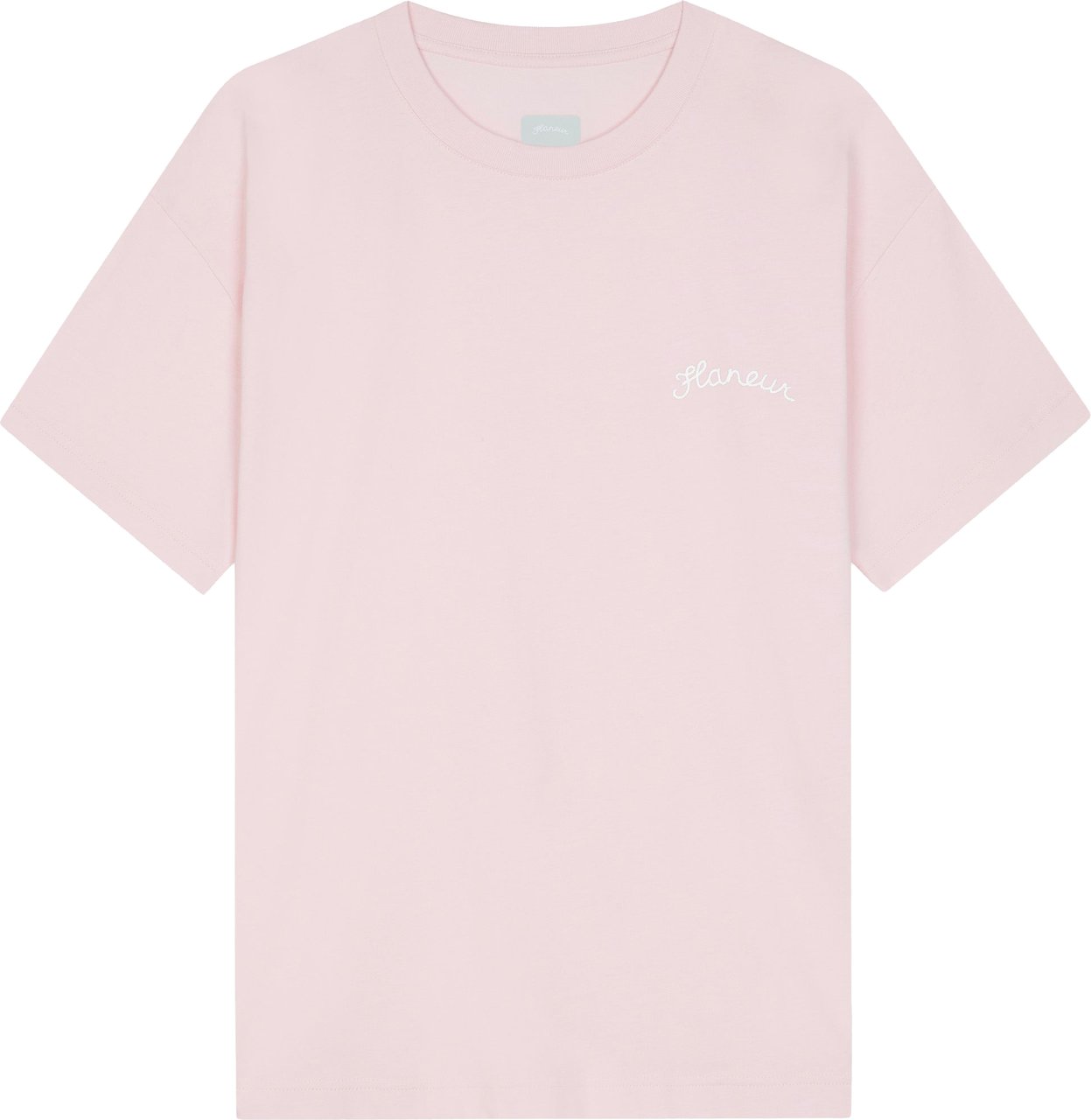 FLÂNEUR Signature T-Shirt | Pink Roze