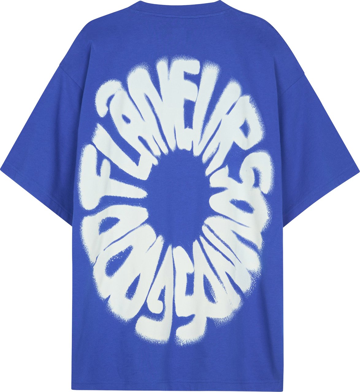 FLÂNEUR Sounds Good T-Shirt | Cobalt Blue Blauw