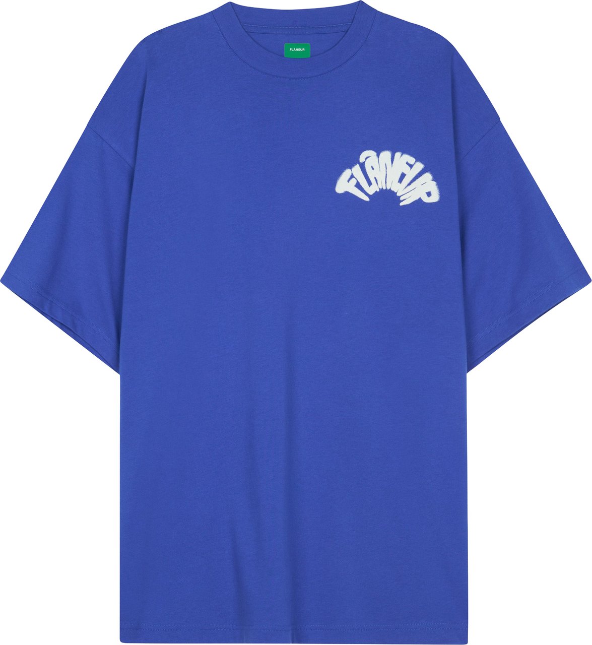 FLÂNEUR Sounds Good T-Shirt | Cobalt Blue Blauw