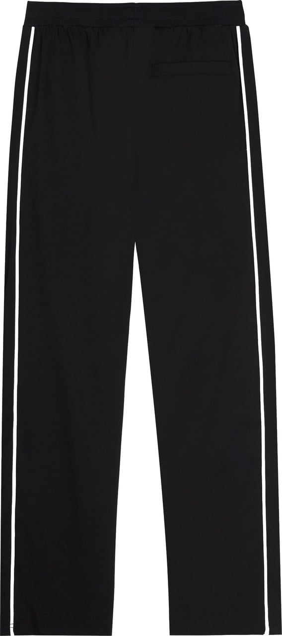 FLÂNEUR Blossom Track Pants | Black Zwart