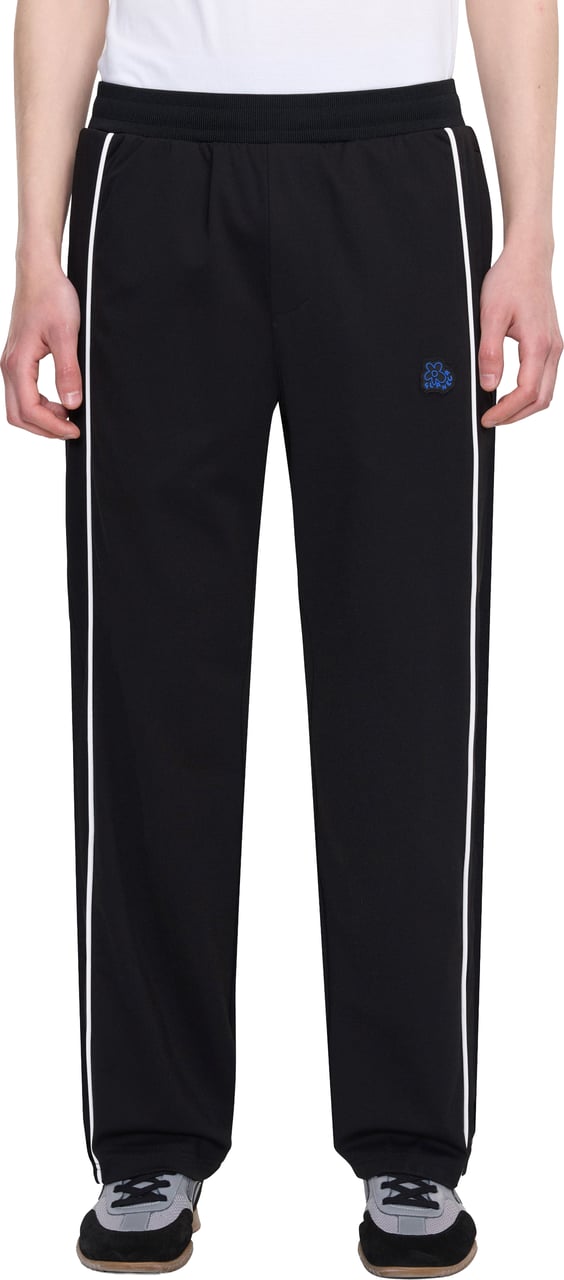 FLÂNEUR Blossom Track Pants | Black Zwart