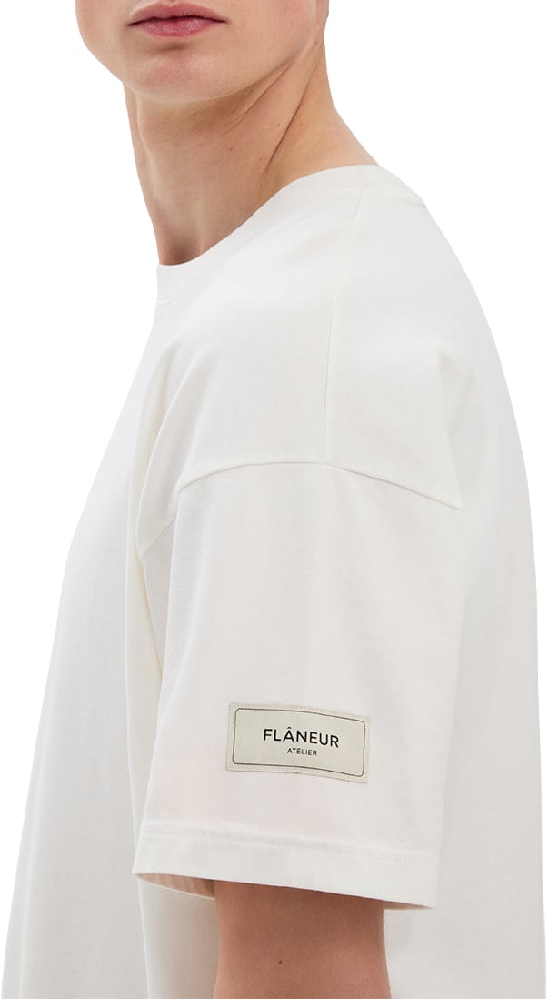 FLÂNEUR Atelier T-Shirt | White Wit