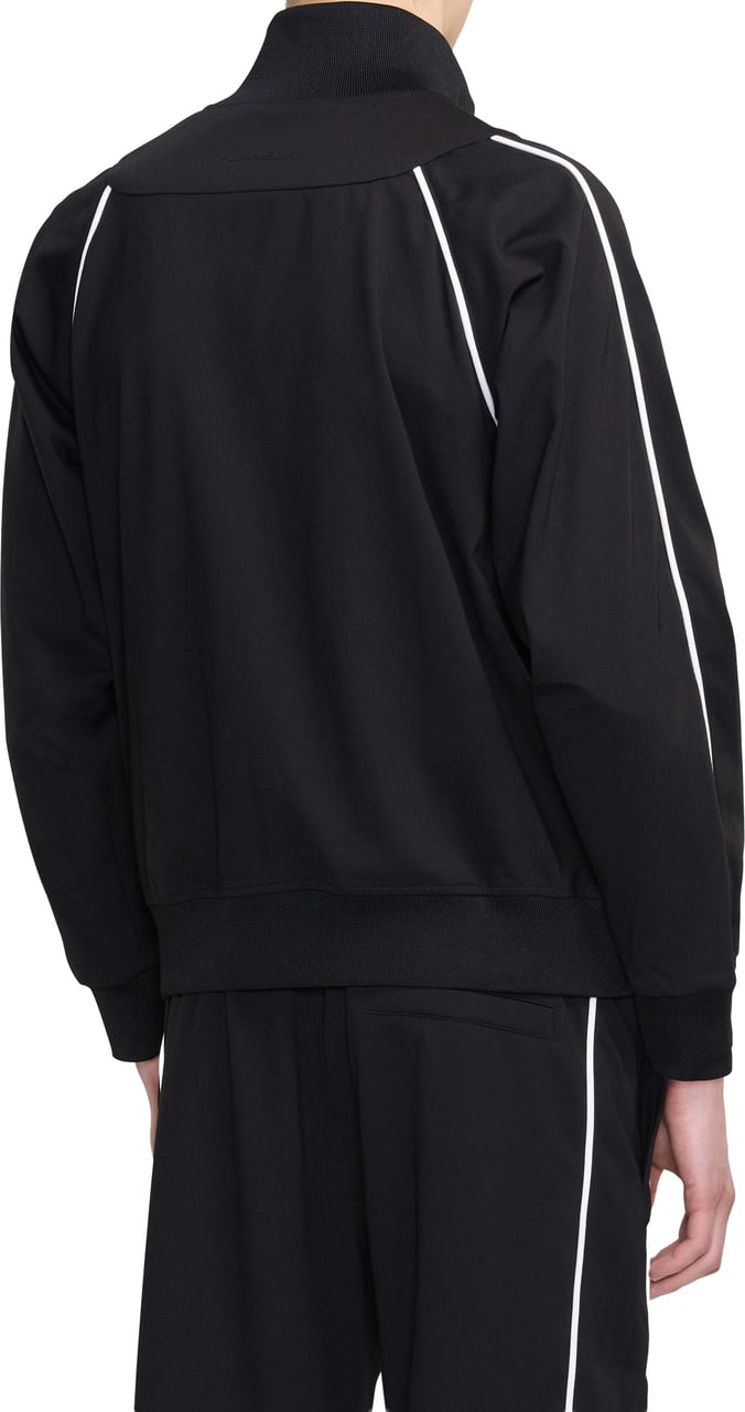 FLÂNEUR Blossom Track Jacket | Black Zwart