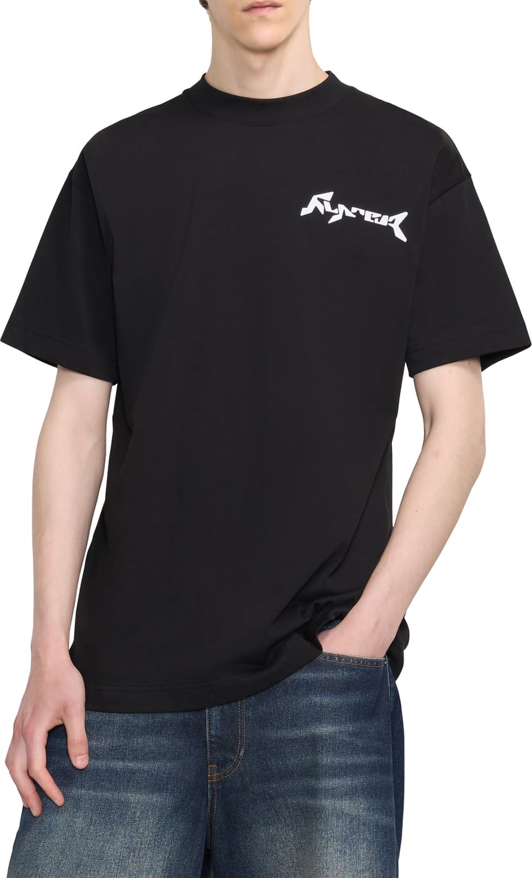 FLÂNEUR Alien T-Shirt | Black Zwart