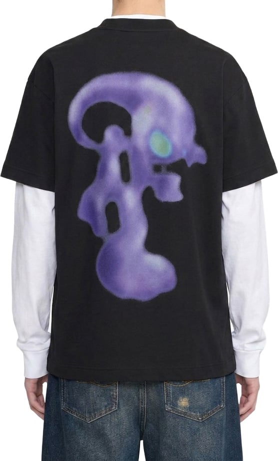 FLÂNEUR Alien T-Shirt | Black Zwart