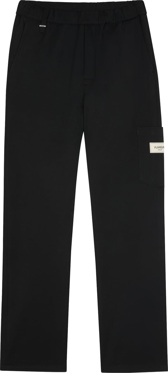 FLÂNEUR Atelier Trousers | Black Zwart