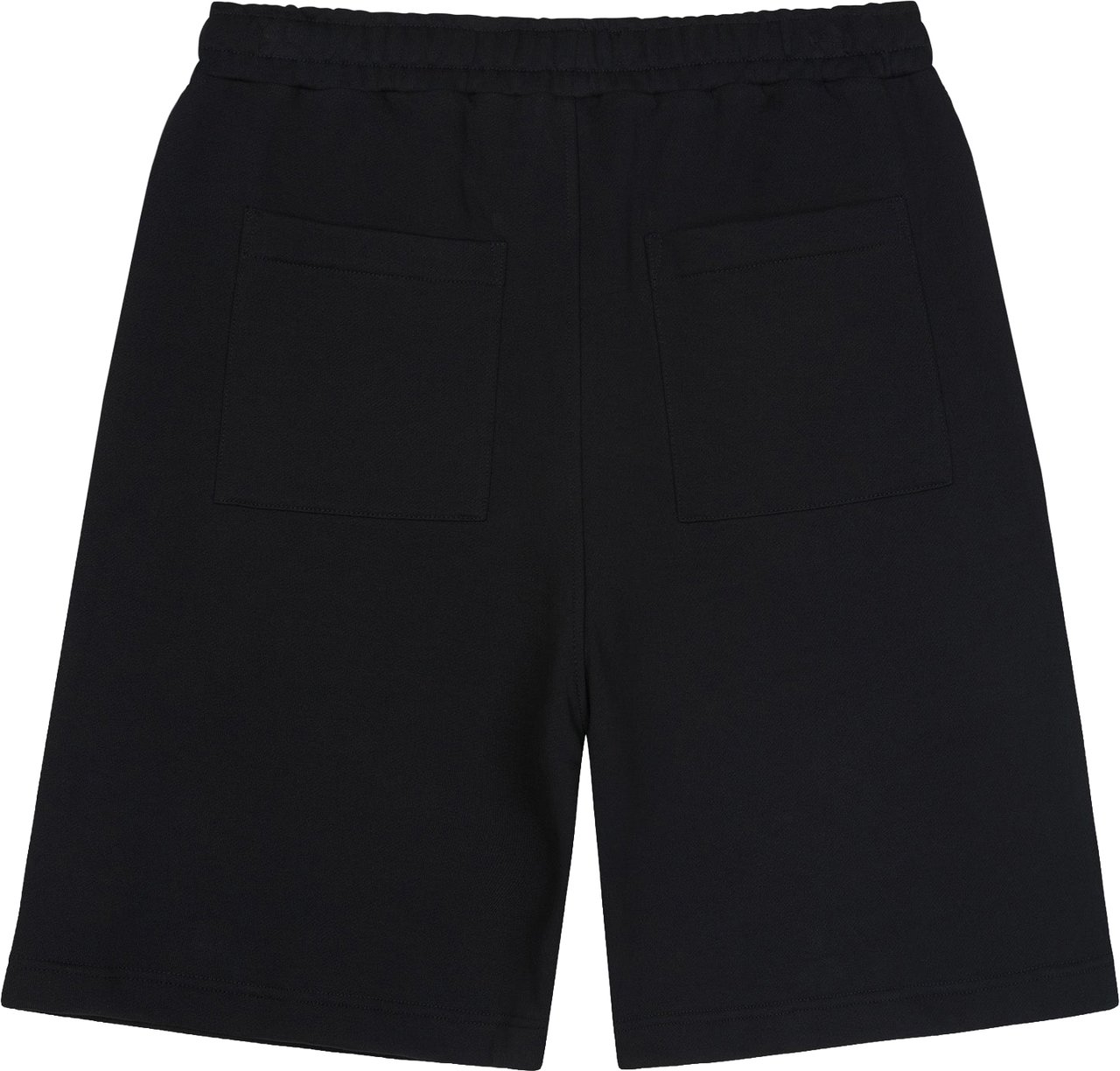 FLÂNEUR Logo Shorts | Black Zwart
