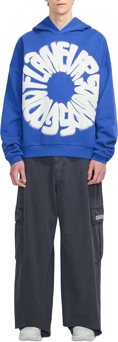FLÂNEUR Sounds Good Hoodie | Cobalt Blue Blauw