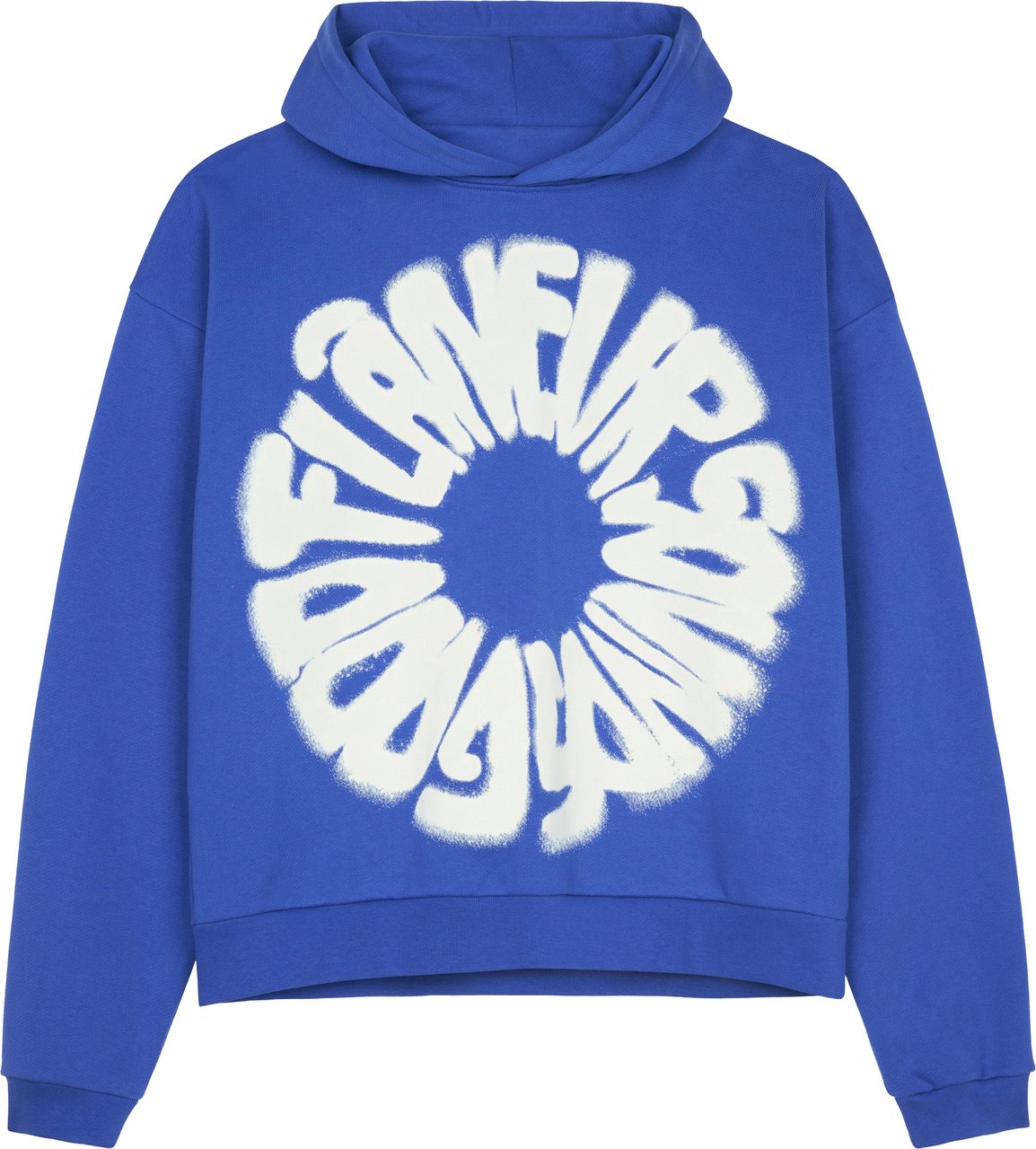 FLÂNEUR Sounds Good Hoodie | Cobalt Blue Blauw
