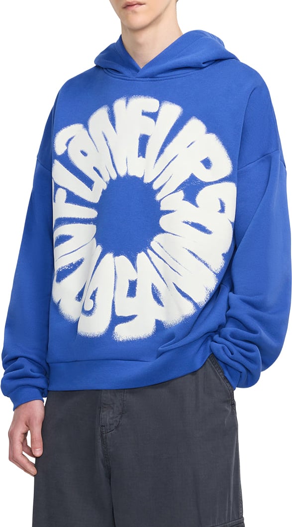 FLÂNEUR Sounds Good Hoodie | Cobalt Blue Blauw