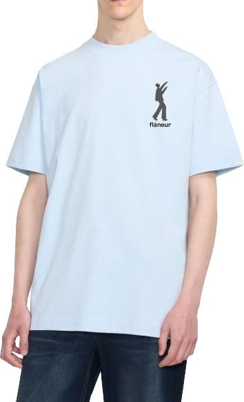 FLÂNEUR Inflatables T-Shirt | Light Blue Blauw