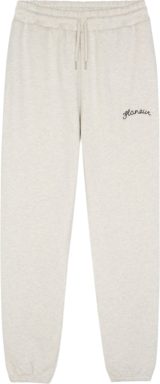 FLÂNEUR Signature Sweatpants | Heather Grey Grijs