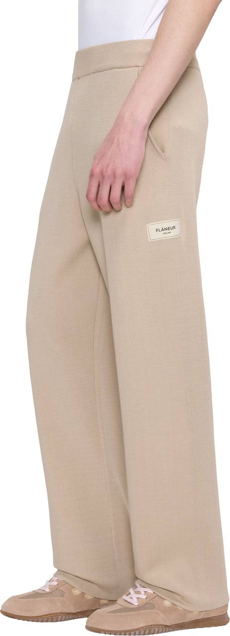 FLÂNEUR Atelier Knit Pants | Beige Beige