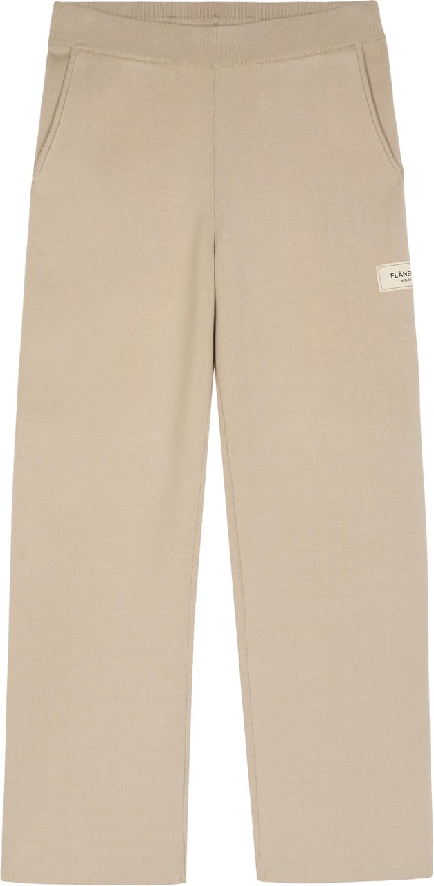 FLÂNEUR Atelier Knit Pants | Beige Beige
