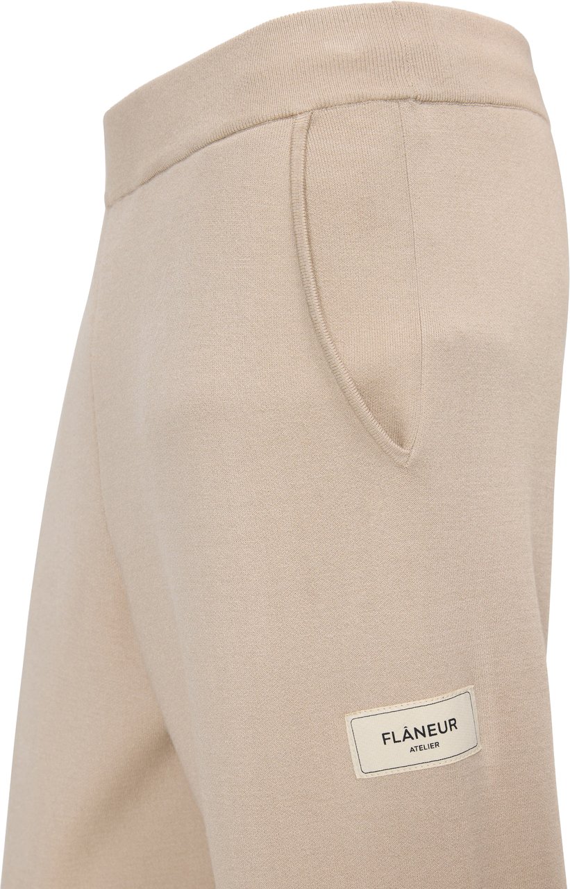 FLÂNEUR Atelier Knit Pants | Beige Beige