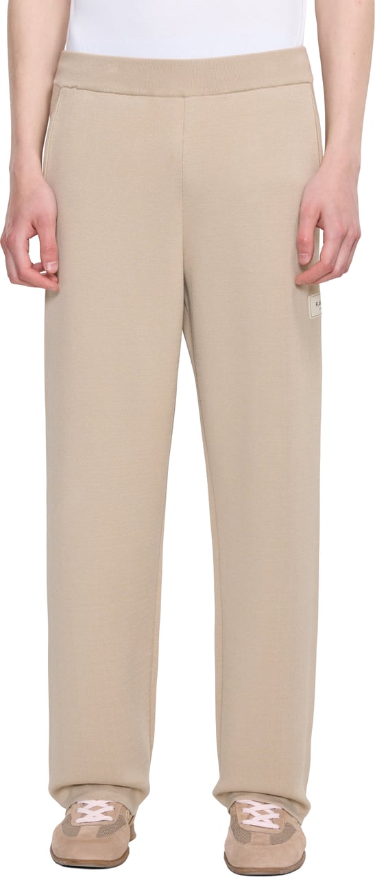 FLÂNEUR Atelier Knit Pants | Beige Beige