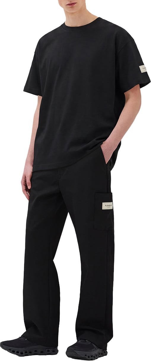 FLÂNEUR Atelier Tailored Trousers | Black Zwart