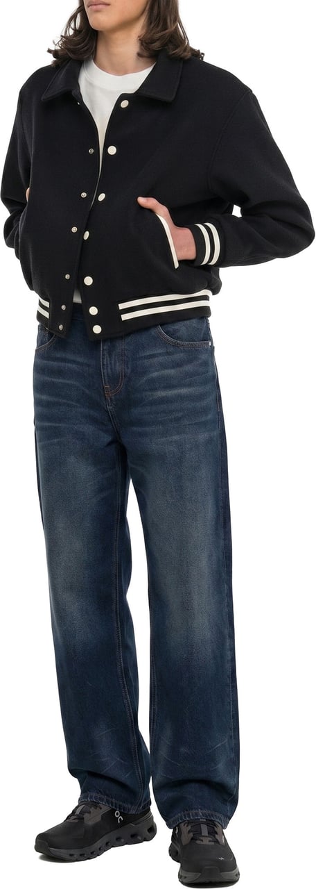 FLÂNEUR Moon Teddy Jacket  | Black Zwart