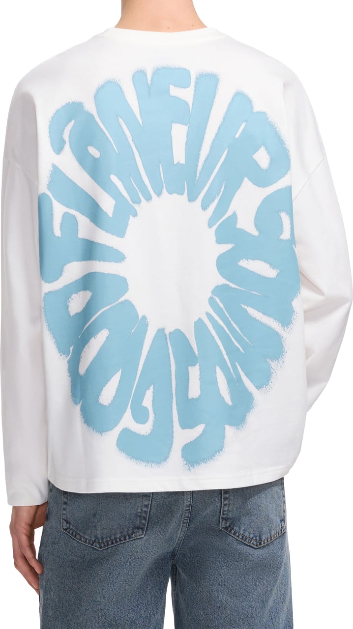 FLÂNEUR Flaneur Sounds Good Long Sleeve | White Wit