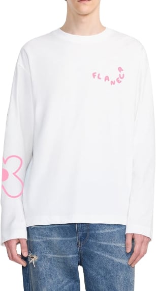 FLÂNEUR Blossom Long Sleeve | White Wit
