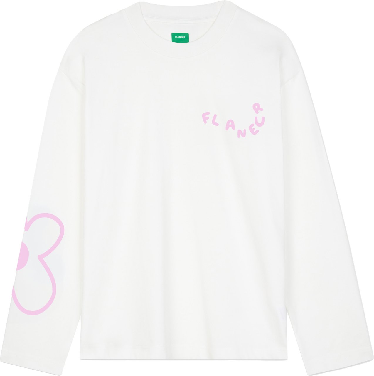 FLÂNEUR Blossom Long Sleeve | White Wit