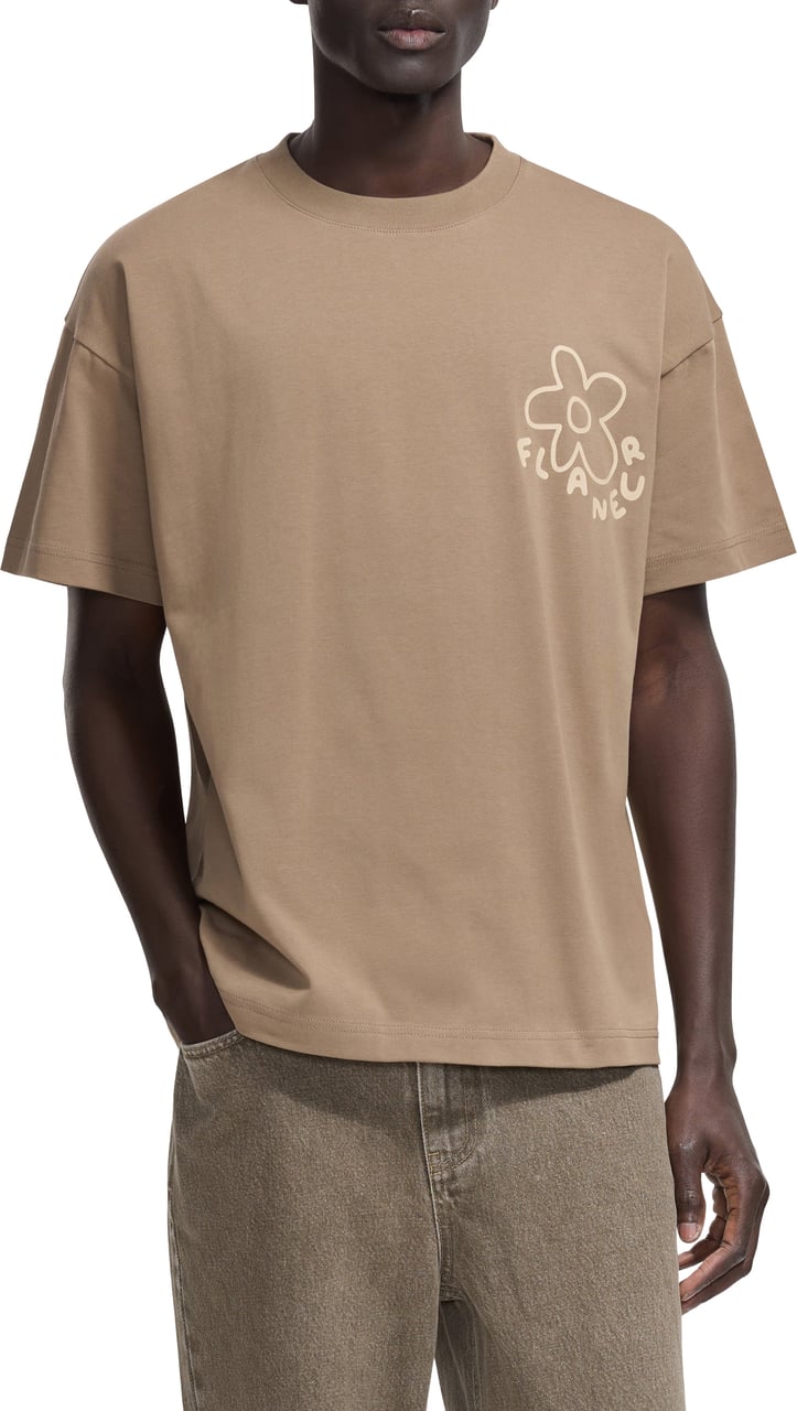 FLÂNEUR Blossom T-Shirt | Brown Bruin