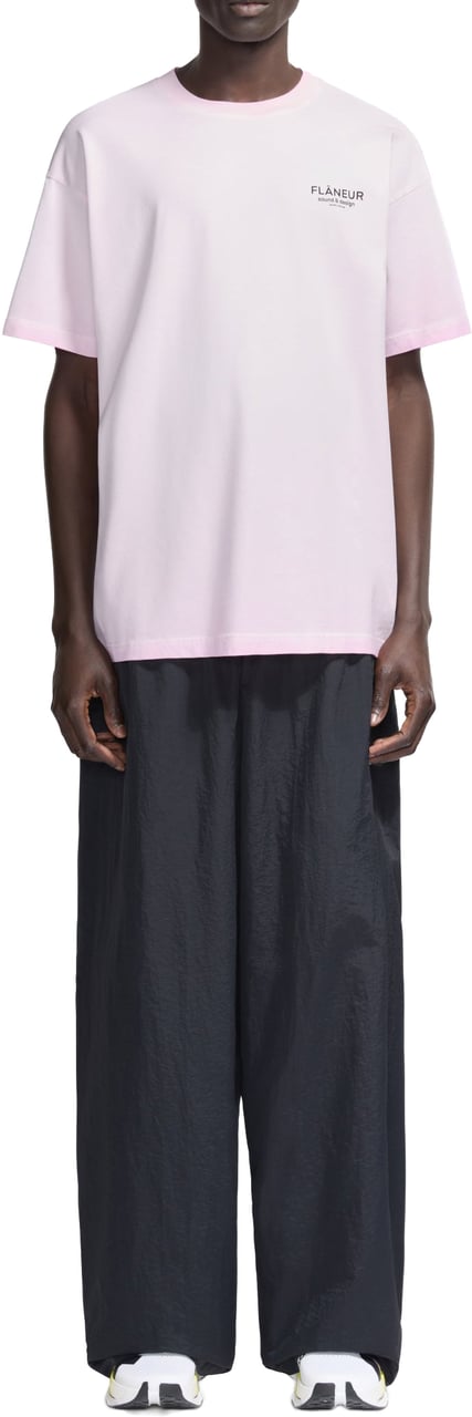 FLÂNEUR Sound & Design Studio Member T-Shirt | Washed Pink Roze