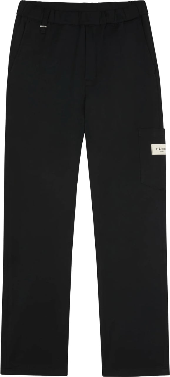 FLÂNEUR Atelier Trousers | Black Zwart