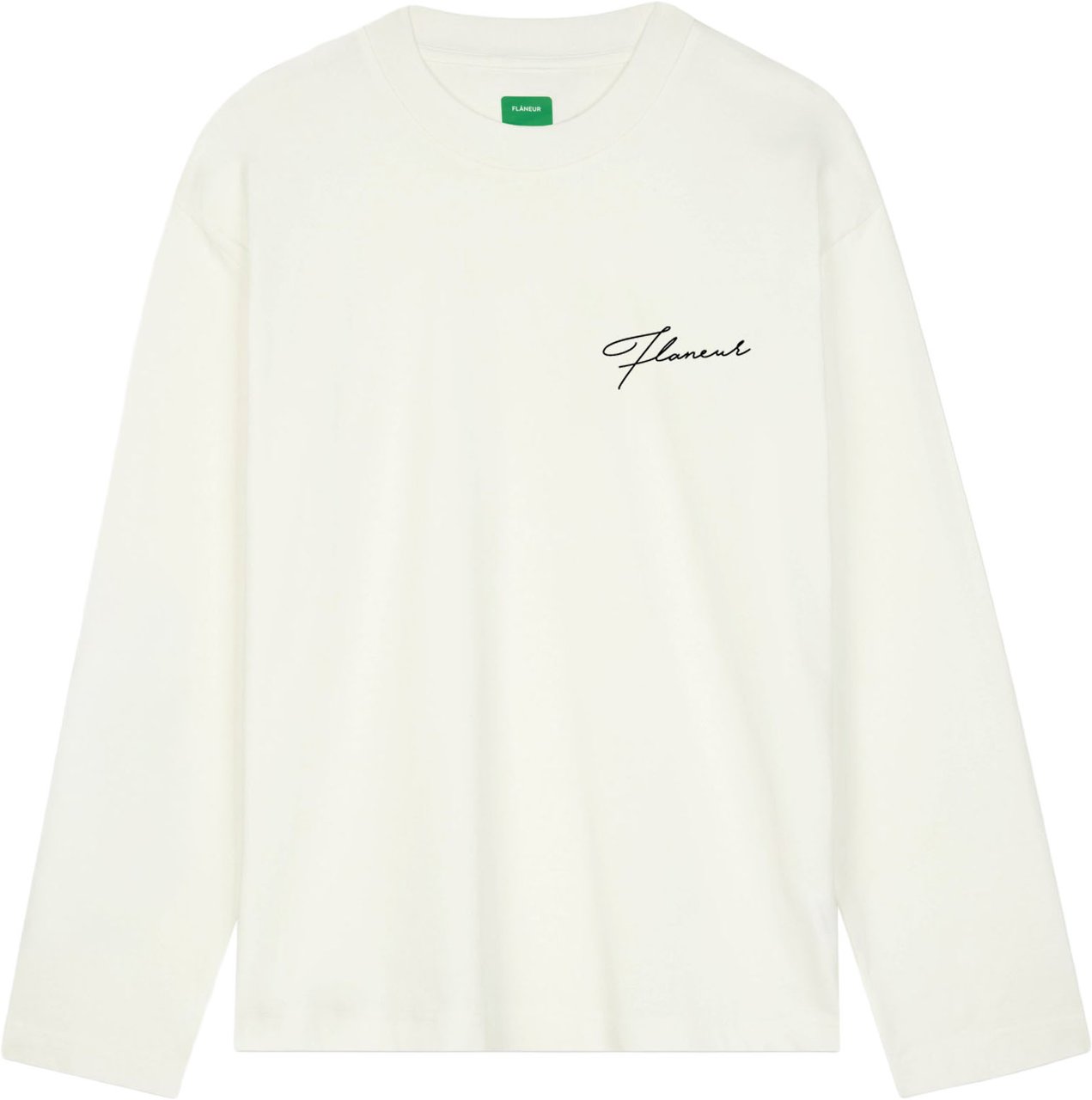 FLÂNEUR Freedom Long Sleeve | Off White Wit