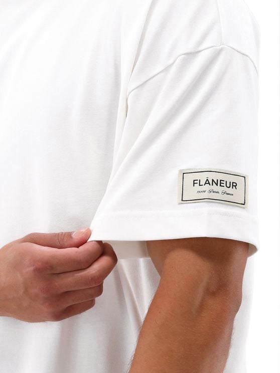 FLÂNEUR Flâneur T-Shirt Wit Atelier Wit
