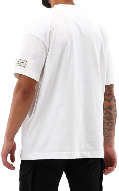 FLÂNEUR Flâneur T-Shirt Wit Atelier Wit