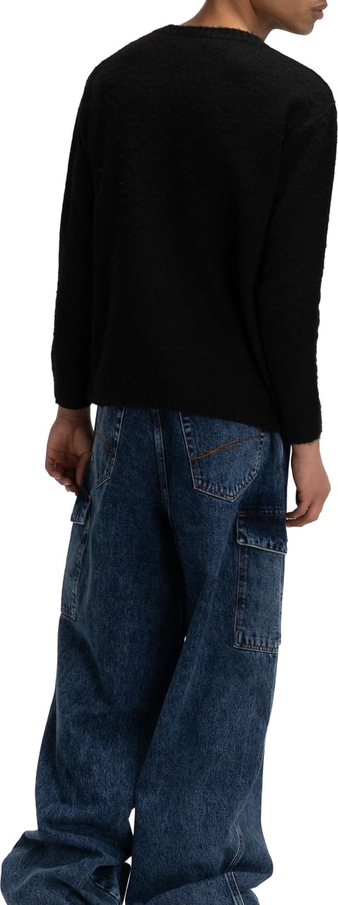 FLÂNEUR Wide Leg Cargo Jeans | Blue Denim Blauw