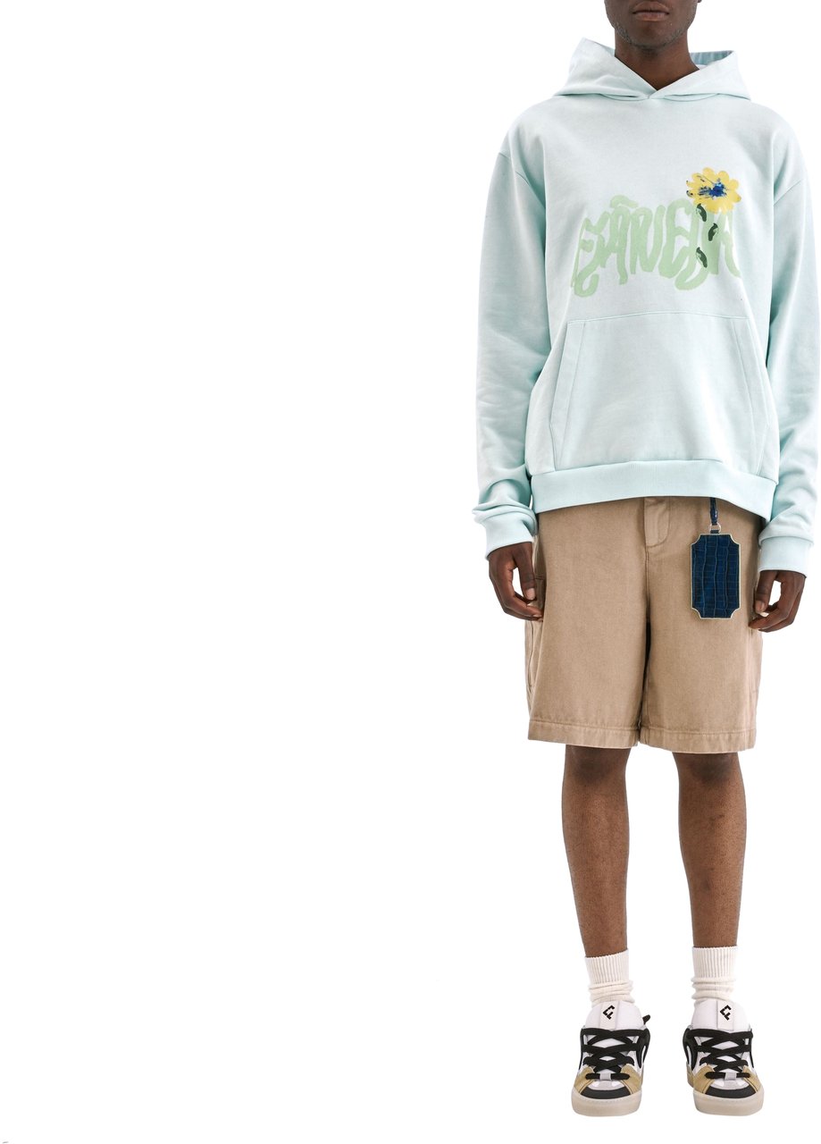 FLÂNEUR Tortuous Hoodie | Blue Blauw