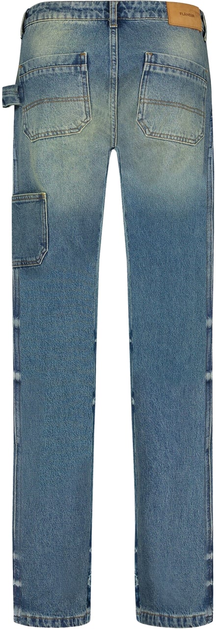 FLÂNEUR Carpenter Straight Jeans | Mojave Denim Blauw