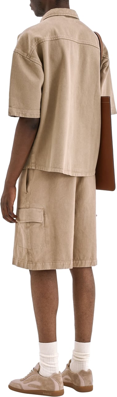 FLÂNEUR Cargo Shorts | Beige Beige