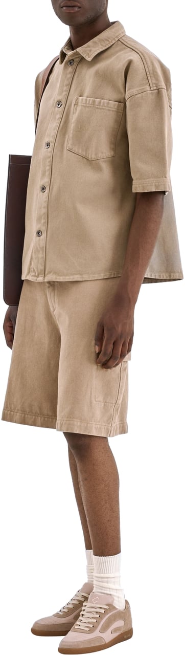 FLÂNEUR Cargo Shorts | Beige Beige