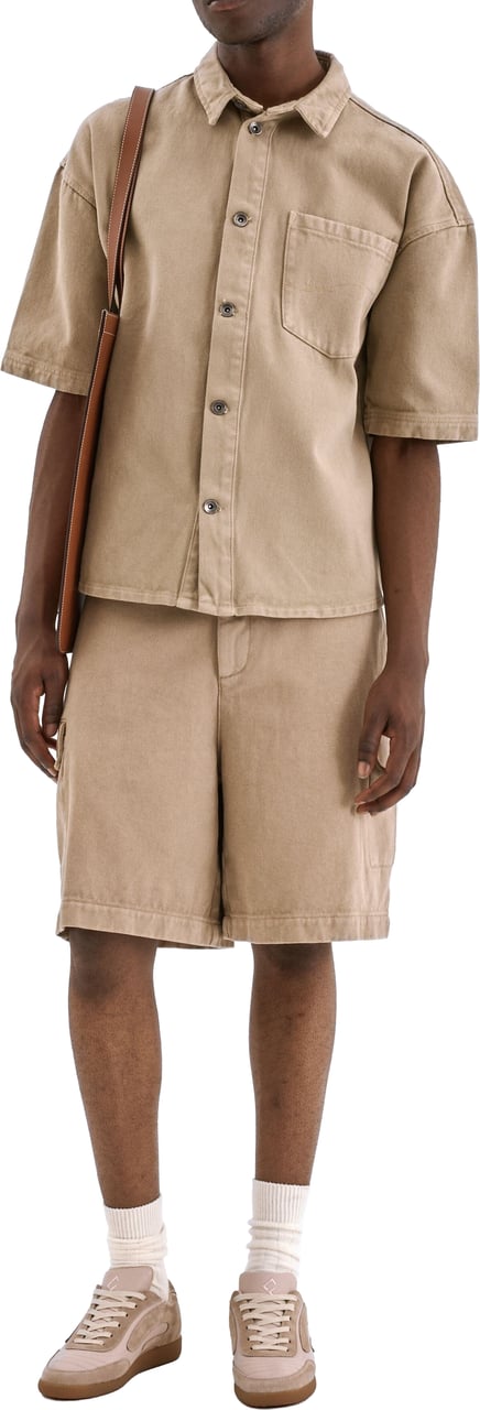 FLÂNEUR Cargo Shorts | Beige Beige