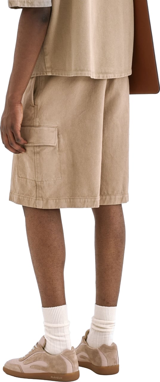 FLÂNEUR Cargo Shorts | Beige Beige