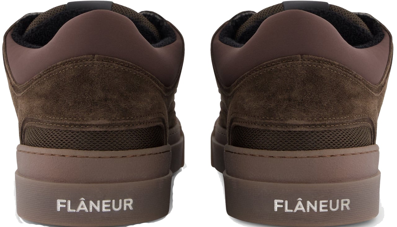 FLÂNEUR Avenue Sneaker | Brown Bruin