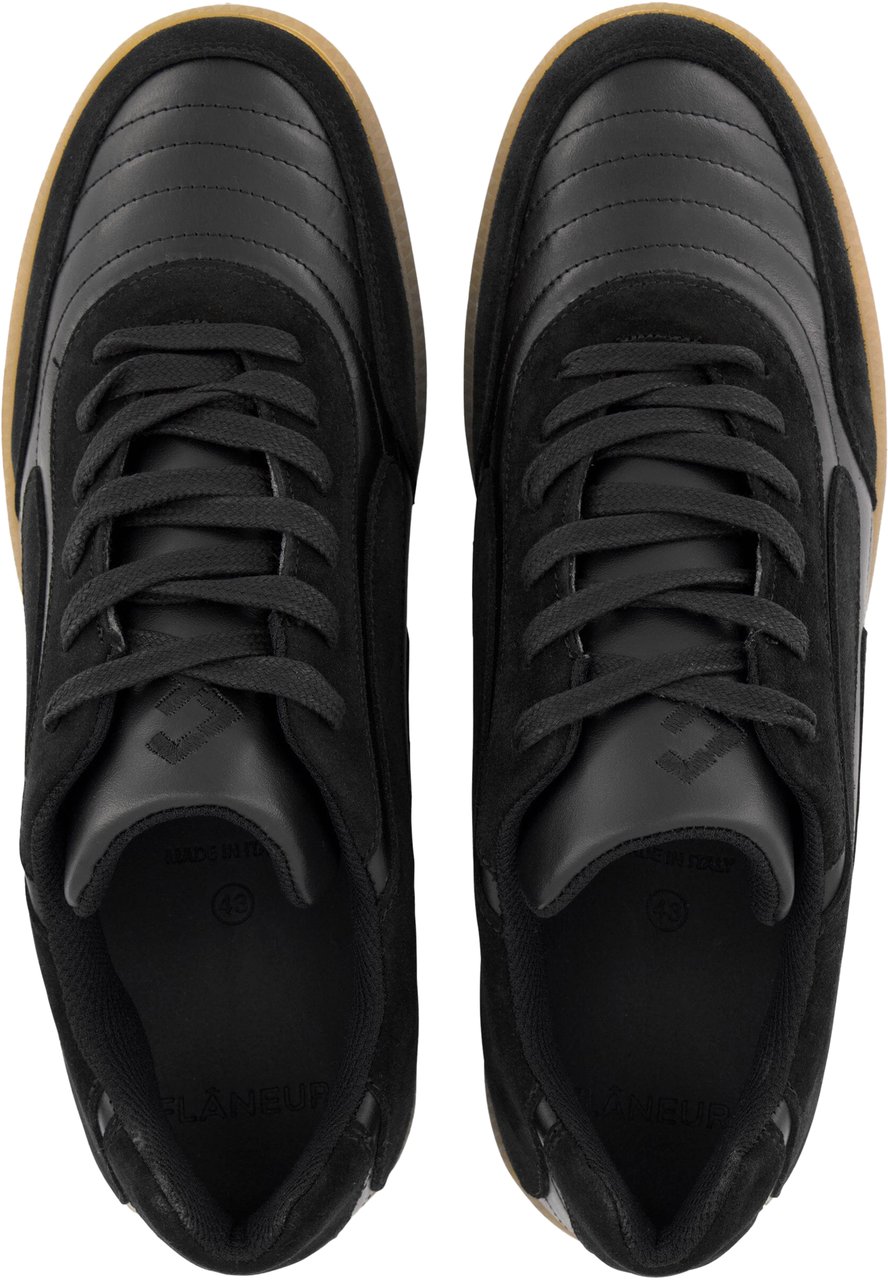 FLÂNEUR Tivoli Runner | Black Zwart