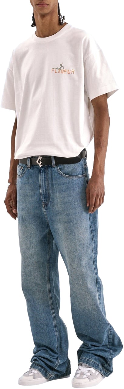 FLÂNEUR Passage of Time T-Shirt | White Wit