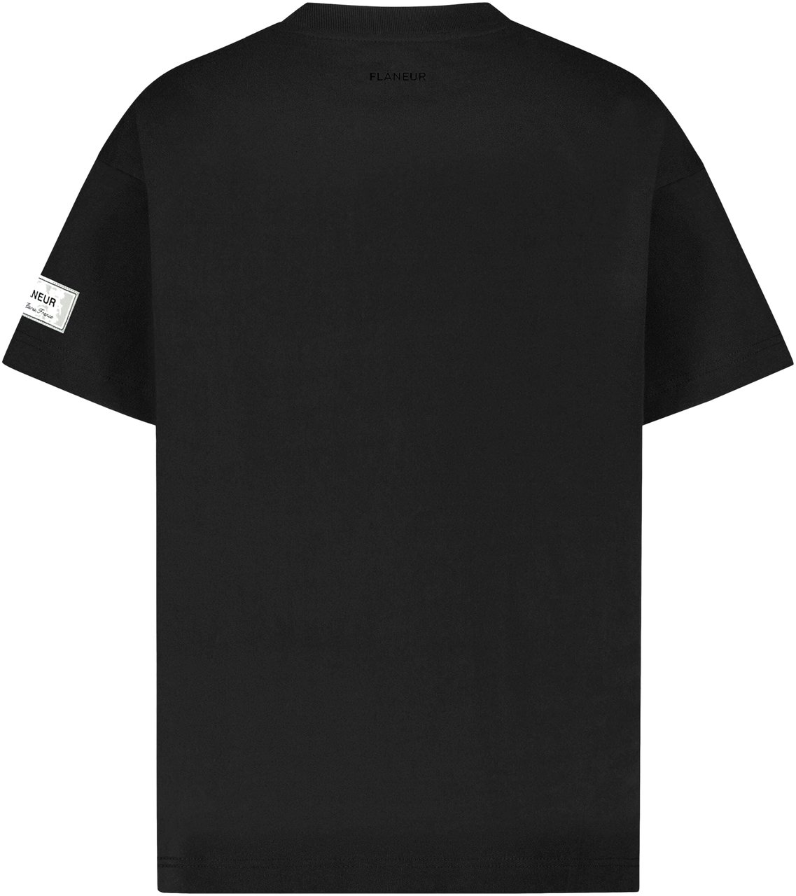 FLÂNEUR Atelier T-Shirt | Black Zwart