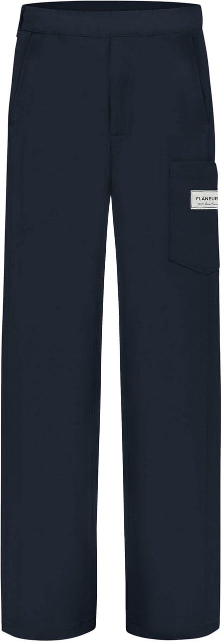 FLÂNEUR Atelier Tailored Trousers | Navy Blauw