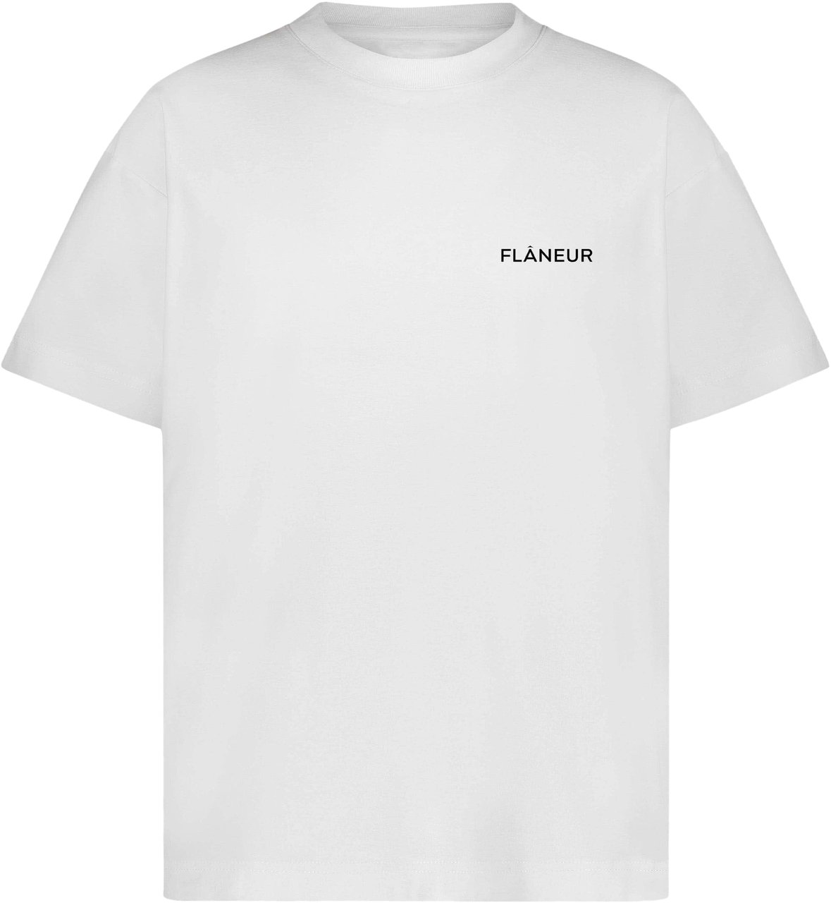 FLÂNEUR Logo T-Shirt | White Wit