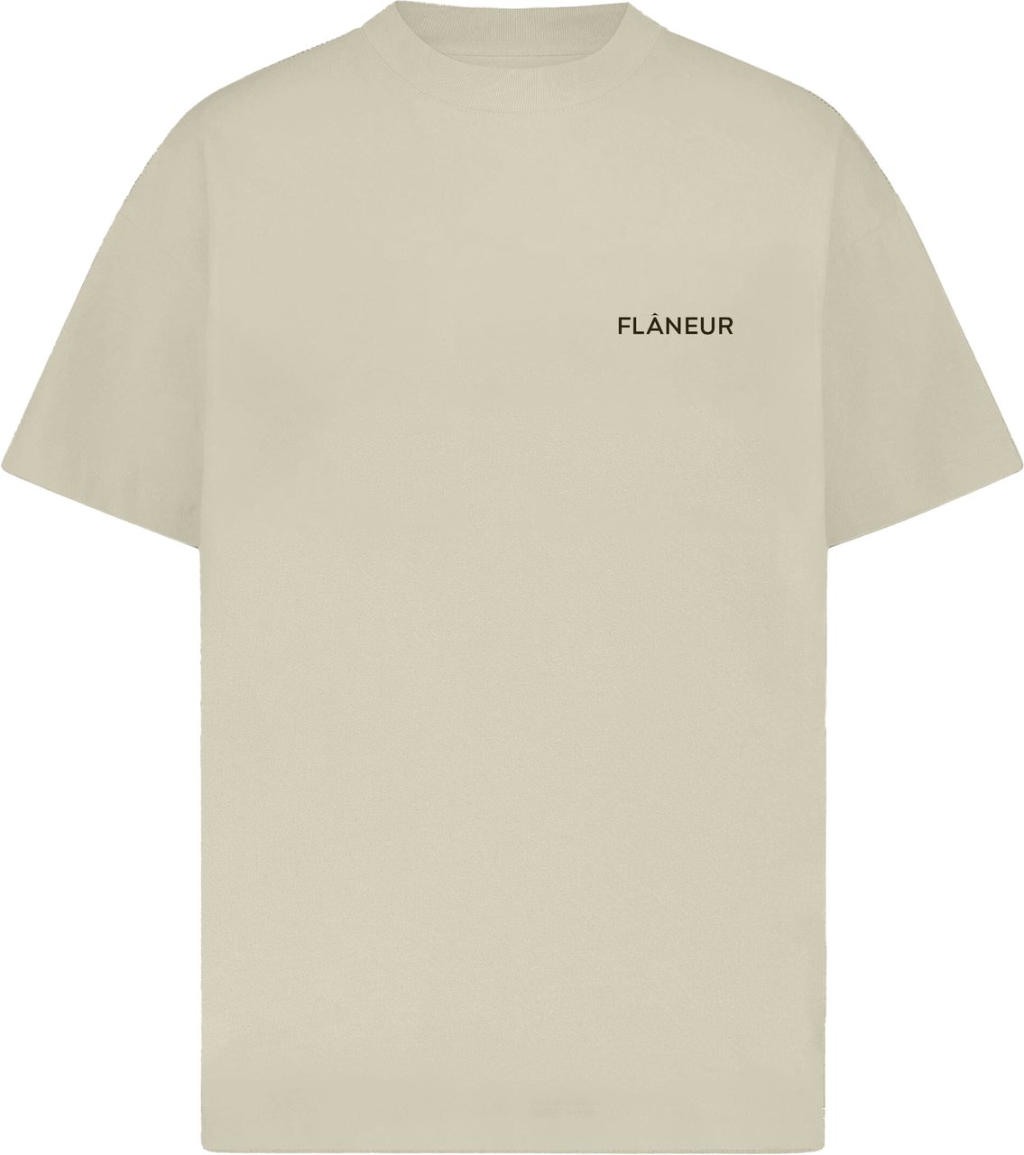 FLÂNEUR Logo T-Shirt | Beige Beige