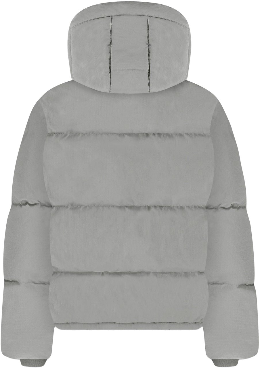 FLÂNEUR Signature Puffer Jacket | Grey Grijs