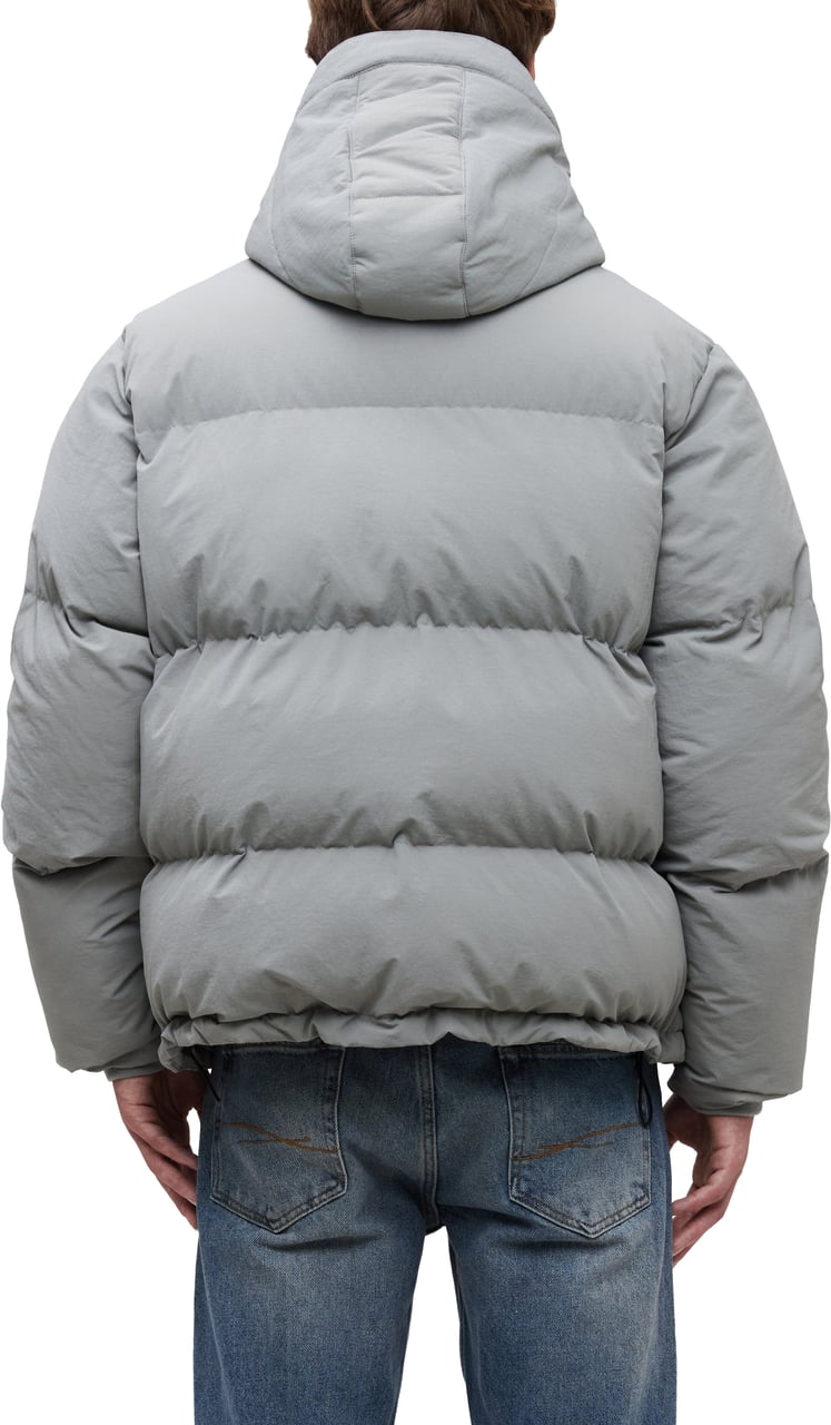 FLÂNEUR Signature Puffer Jacket | Grey Grijs